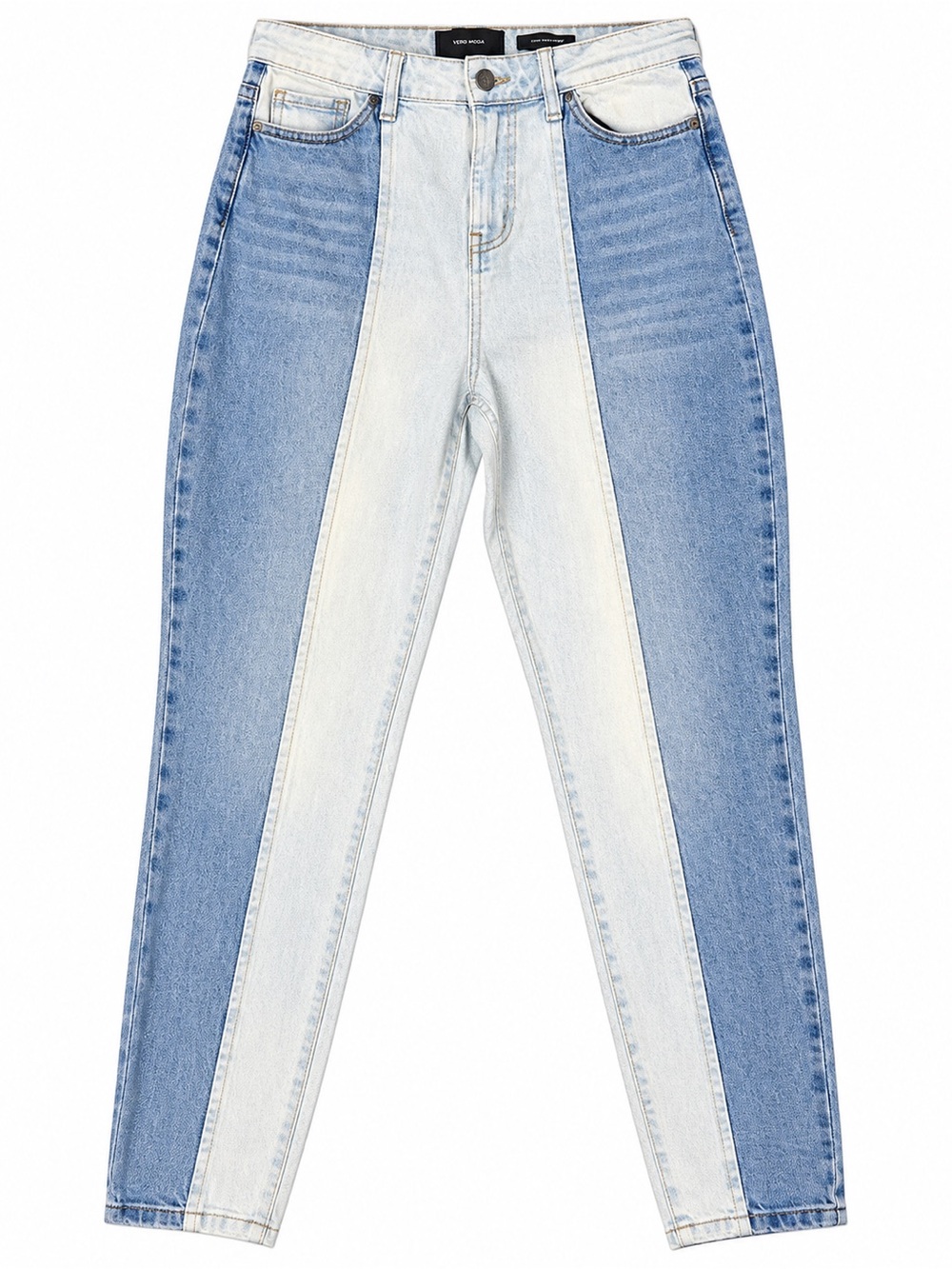 Kendall + Kylie Ultra Babe Skinny Jeans 9/29 Two Tone Colorblock High Rise - Picture 2 of 5